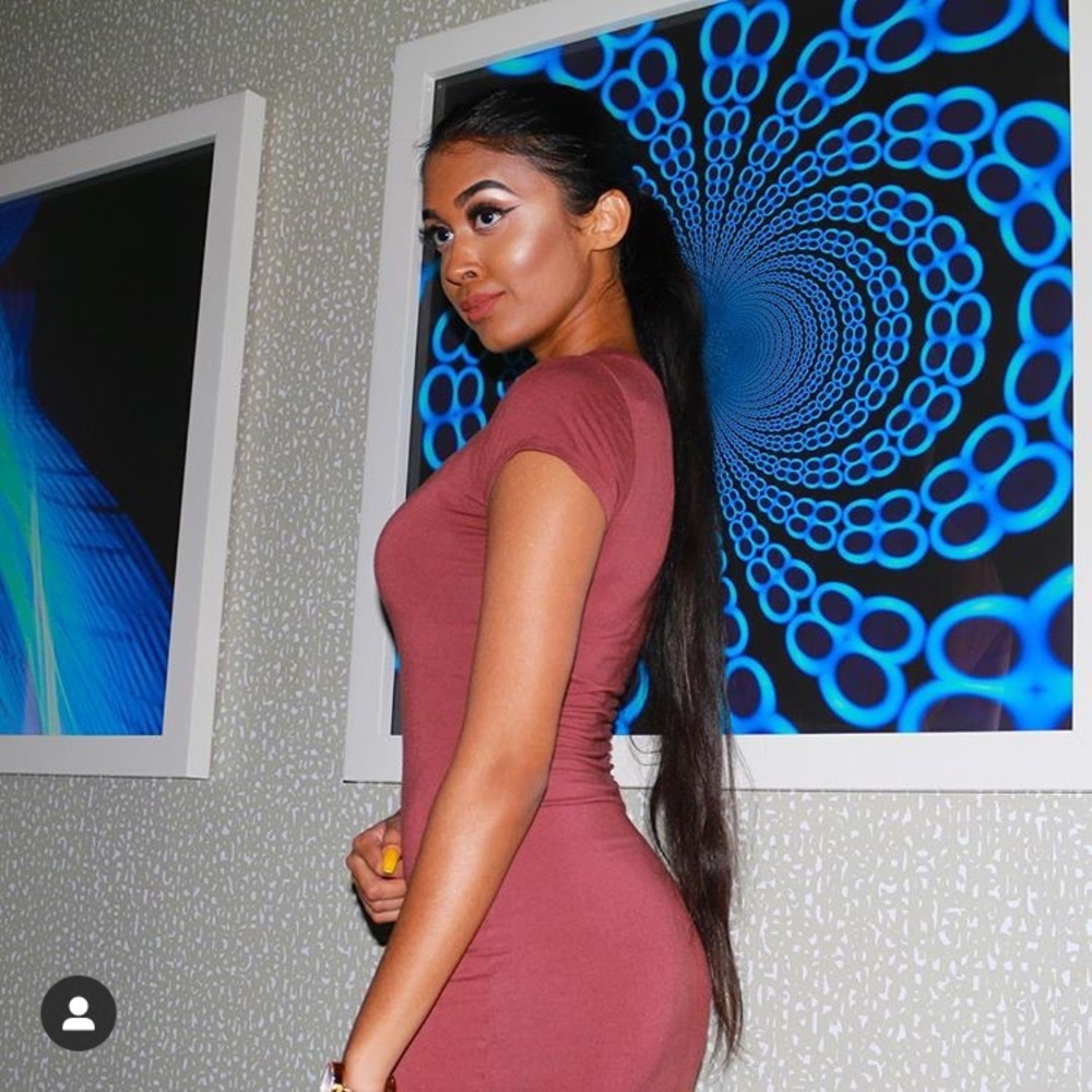 Maroon dress